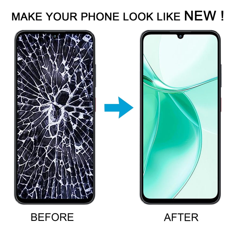 For ZTE Blade A35 5G Z2453 LCD Screen with Digitizer Full Assembly by buy2fix