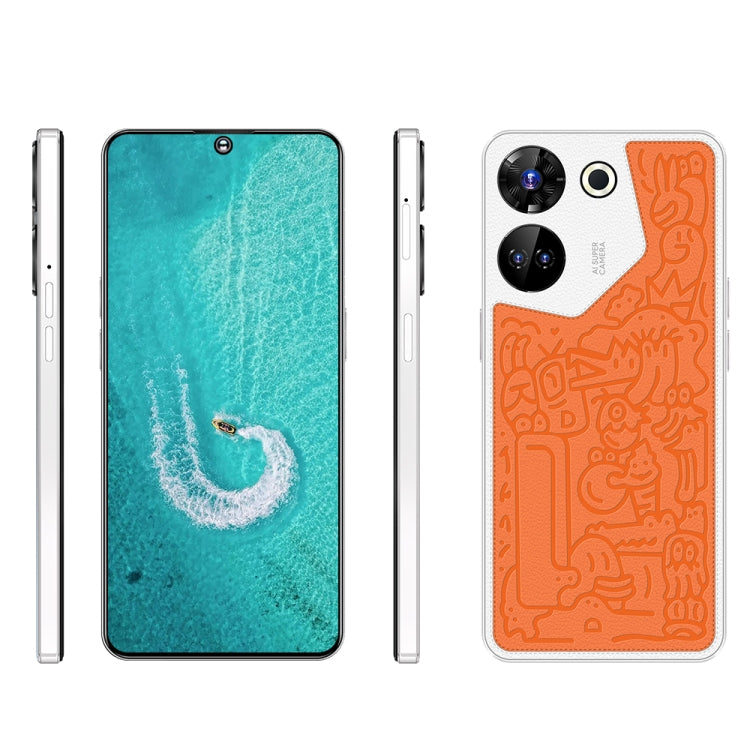 C20 Art Edition, 3GB+32GB, 6.53 inch Face Identification Android 8.1 MTK6753 Octa Core , Network: 4G, Dual SIM(Orange) -  by buy2fix | Online Shopping UK | buy2fix