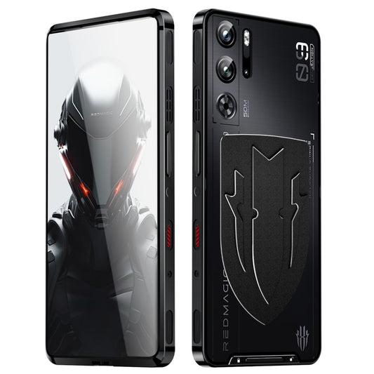 For ZTE nubia Red Magic 9 Pro Metal Cooling Phone Case(Black) - ZTE Cases by buy2fix | Online Shopping UK | buy2fix