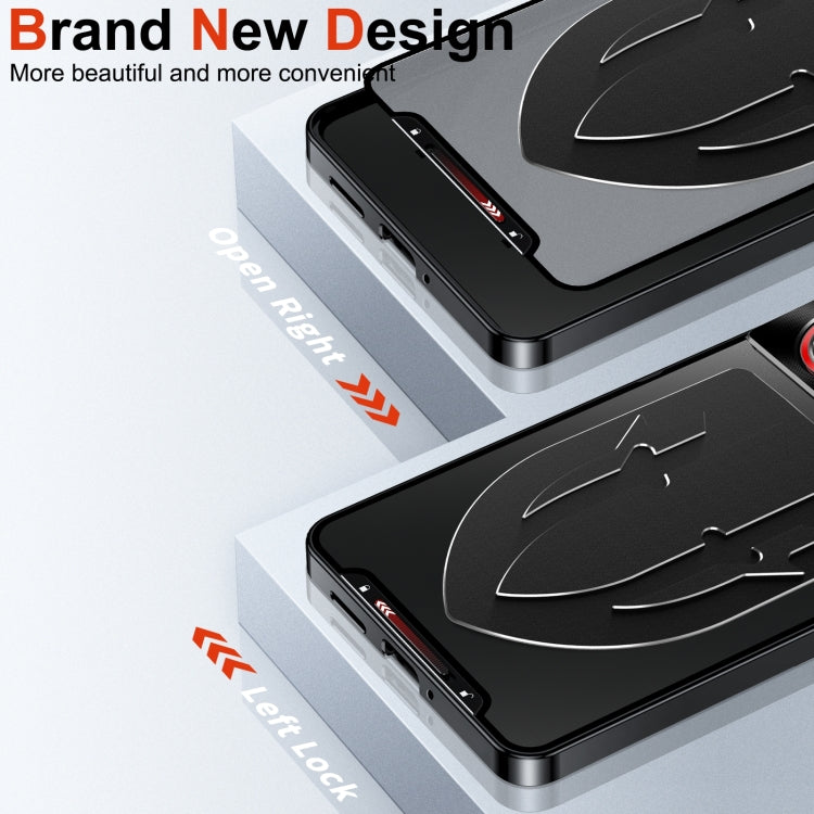 For ZTE nubia Z60 Ultra Leading Metal Cooling Phone Case(Black) - ZTE Cases by buy2fix | Online Shopping UK | buy2fix