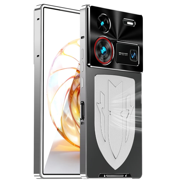 For ZTE nubia Z60 Ultra Leading Metal Cooling Phone Case(Silver) - ZTE Cases by buy2fix | Online Shopping UK | buy2fix