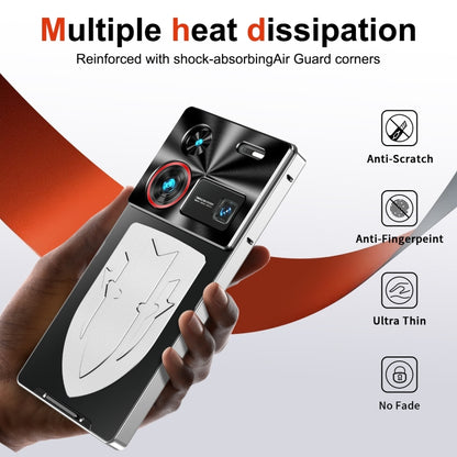 For ZTE nubia Z60 Ultra Leading Metal Cooling Phone Case(Silver) - ZTE Cases by buy2fix | Online Shopping UK | buy2fix