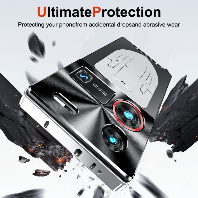 For ZTE nubia Z60 Ultra Leading Metal Cooling Phone Case(Silver) - ZTE Cases by buy2fix | Online Shopping UK | buy2fix