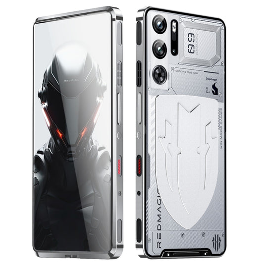 For ZTE nubia Red Magic 9S Pro Metal Cooling Phone Case(Silver) - ZTE Cases by buy2fix | Online Shopping UK | buy2fix