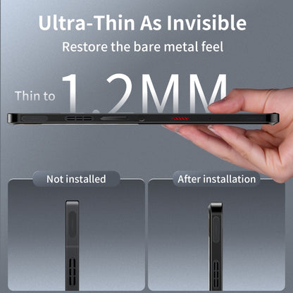 For ZTE nubia Red Magic 10 Pro / 10 Pro+ Metal Cooling Phone Case(Black) - ZTE Cases by buy2fix | Online Shopping UK | buy2fix