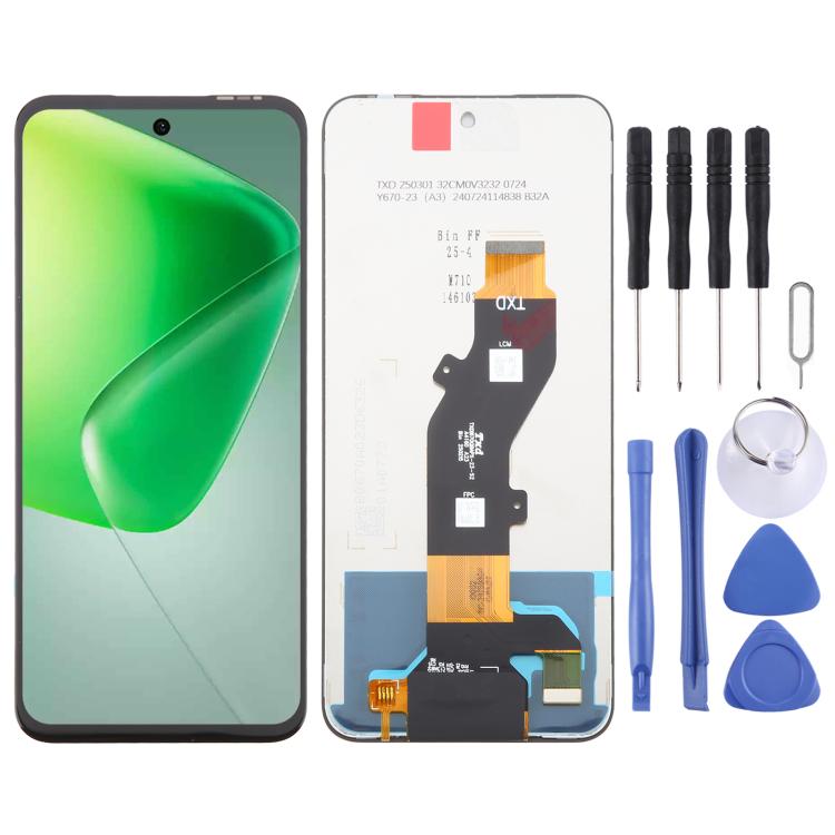 For Infinix Hot 50i OEM LCD Screen with Digitizer Full Assembly - LCD Screen by buy2fix | Online Shopping UK | buy2fix