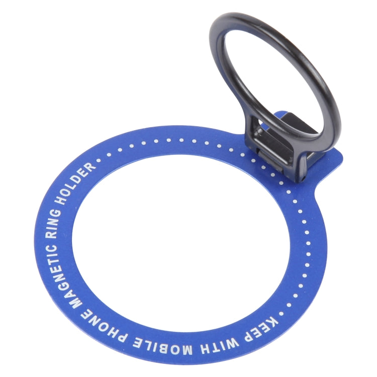 CPS-050 Adhesive MagSafe Magnetic Ring Phone Ring Holder(Blue) - Ring Holder by buy2fix | Online Shopping UK | buy2fix
