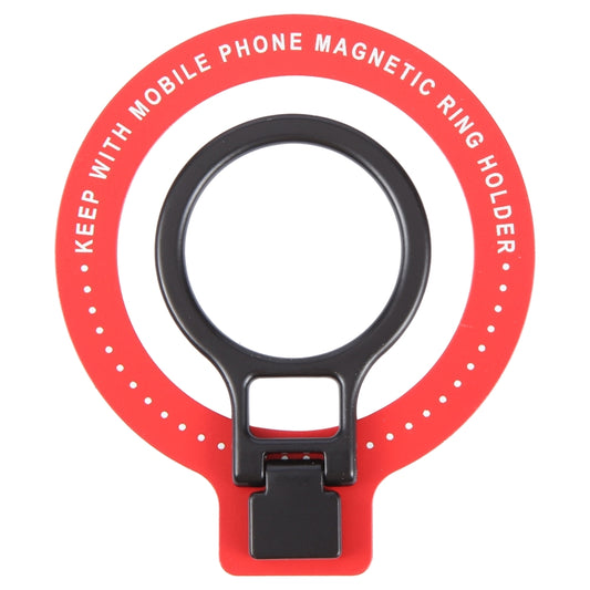 CPS-050 Adhesive MagSafe Magnetic Ring Phone Ring Holder(Red) - Ring Holder by buy2fix | Online Shopping UK | buy2fix