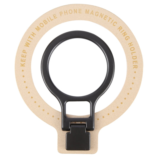 CPS-050 Adhesive MagSafe Magnetic Ring Phone Ring Holder(Gold) - Ring Holder by buy2fix | Online Shopping UK | buy2fix