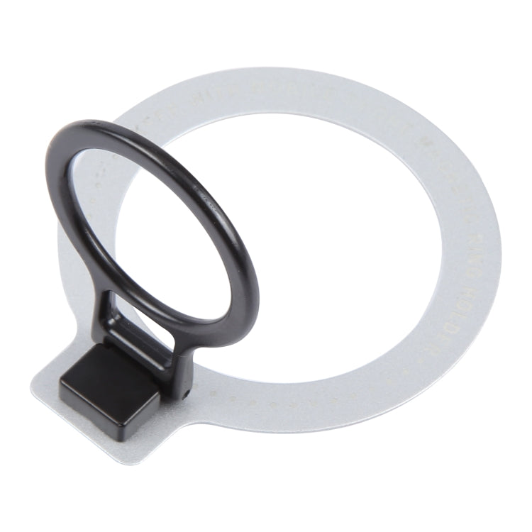 CPS-050 Adhesive MagSafe Magnetic Ring Phone Ring Holder(Silver) by buy2fix