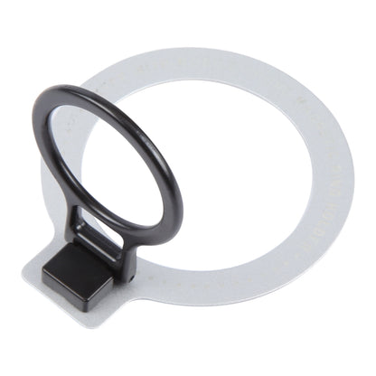 CPS-050 Adhesive MagSafe Magnetic Ring Phone Ring Holder(Silver) by buy2fix
