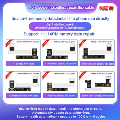 For iPhone 15 / 15 Plus I2C External Battery Repair Cable - Others by i2C | Online Shopping UK | buy2fix