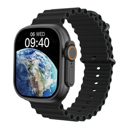 WIWU SW01 Ultra Max 2.2 inch IPS Screen IP68 Waterproof Bluetooth Smart Watch(Black) - Smart Watches by WIWU | Online Shopping UK | buy2fix