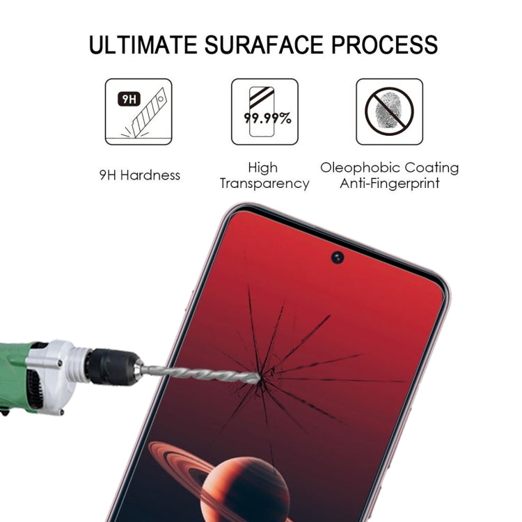 For OnePlus 13 9H HD 3D Curved Edge Tempered Glass Film(Black) by buy2fix