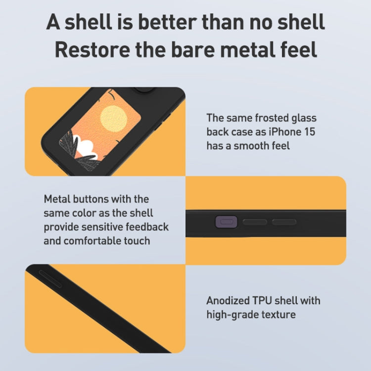 For iPhone 14 Pro Max NFC Four-Color E-ink Screen DIY Phone Case(Black) - iPhone 14 Pro Max Cases by buy2fix | Online Shopping UK | buy2fix