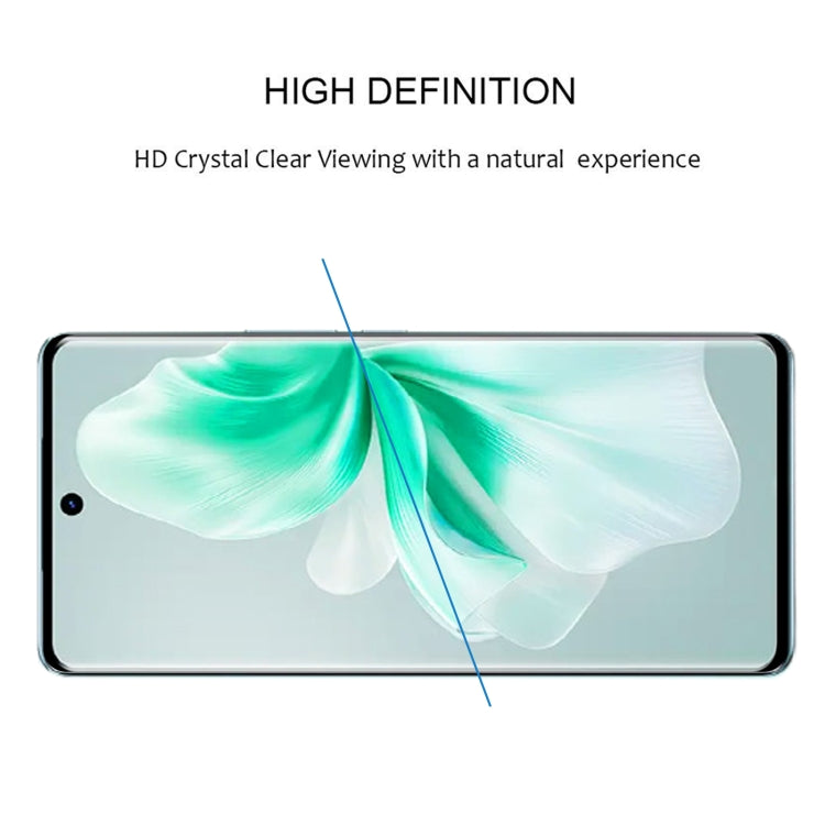 For vivo V30 / V30 Pro 3D Curved Edge Full Screen Tempered Glass Film - vivo Tempered Glass by buy2fix | Online Shopping UK | buy2fix