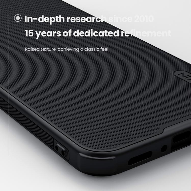 For Samsung Galaxy A36 5G NILLKIN Frosted Shield Pro Magnetic Phone Case(Black) - Galaxy Phone Cases by NILLKIN | Online Shopping UK | buy2fix