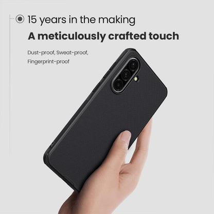 For Samsung Galaxy A36 5G NILLKIN Frosted Shield Pro Magnetic Phone Case(Black) - Galaxy Phone Cases by NILLKIN | Online Shopping UK | buy2fix