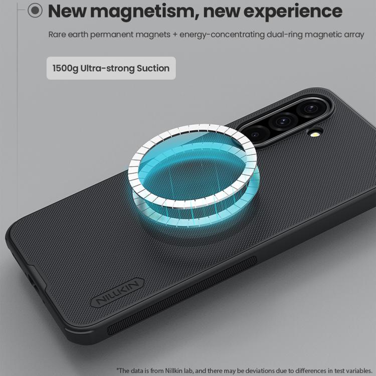 For Samsung Galaxy A36 5G NILLKIN Frosted Shield Pro Magnetic Phone Case(Black) - Galaxy Phone Cases by NILLKIN | Online Shopping UK | buy2fix