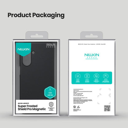 For Samsung Galaxy A26 5G NILLKIN Frosted Shield Pro Magnetic Phone Case(Black) - Galaxy Phone Cases by NILLKIN | Online Shopping UK | buy2fix