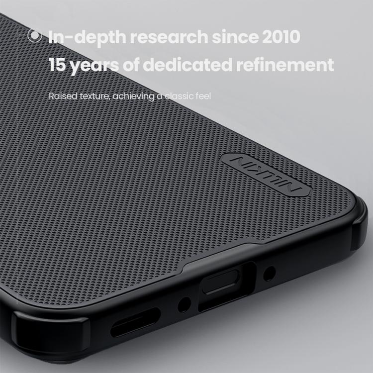 For Samsung Galaxy A56 5G NILLKIN Frosted Shield Pro Magnetic Phone Case(Black) - Galaxy Phone Cases by NILLKIN | Online Shopping UK | buy2fix