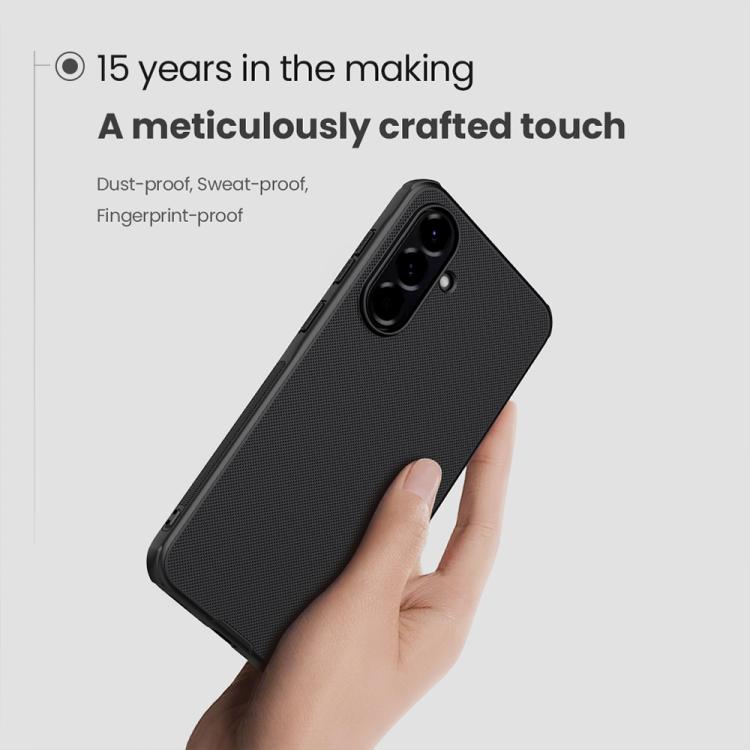 For Samsung Galaxy A56 5G NILLKIN Frosted Shield Pro Magnetic Phone Case(Black) - Galaxy Phone Cases by NILLKIN | Online Shopping UK | buy2fix