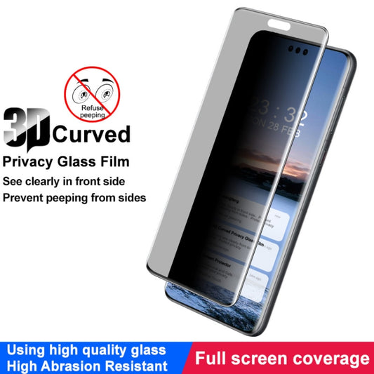 For Huawei Mate 60 Pro/60 Pro+ IMAK 3D Curved Privacy Anti-glare Tempered Glass Film by imak
