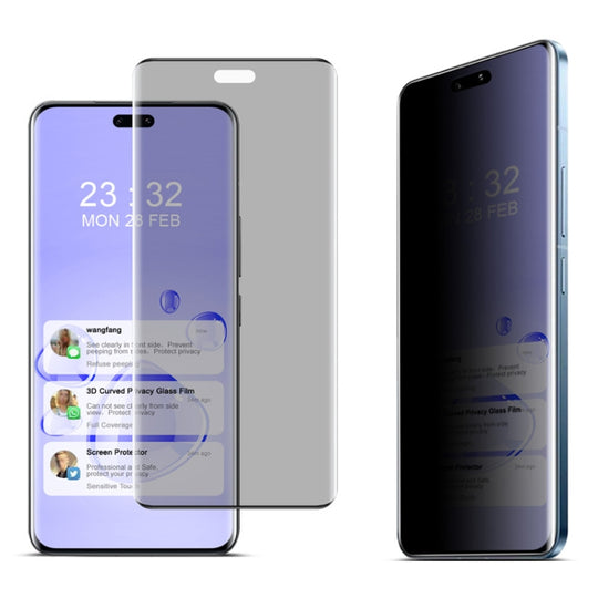 For Xiaomi Civi 4 Pro 5G imak No Edge Version 3D Curved Privacy Full Screen Tempered Glass Film