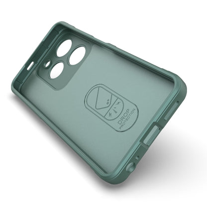 For Tecno Spark Go 2024 / 20C / Pop 8 Magic Shield TPU + Flannel Phone Case(Dark Blue) by buy2fix