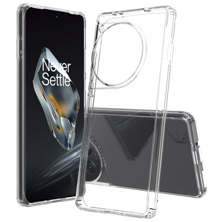 For OnePlus 12 Scratchproof Acrylic TPU Phone Case(Transparent) by buy2fix