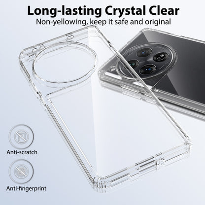 For OnePlus 12 Scratchproof Acrylic TPU Phone Case(Transparent) by buy2fix