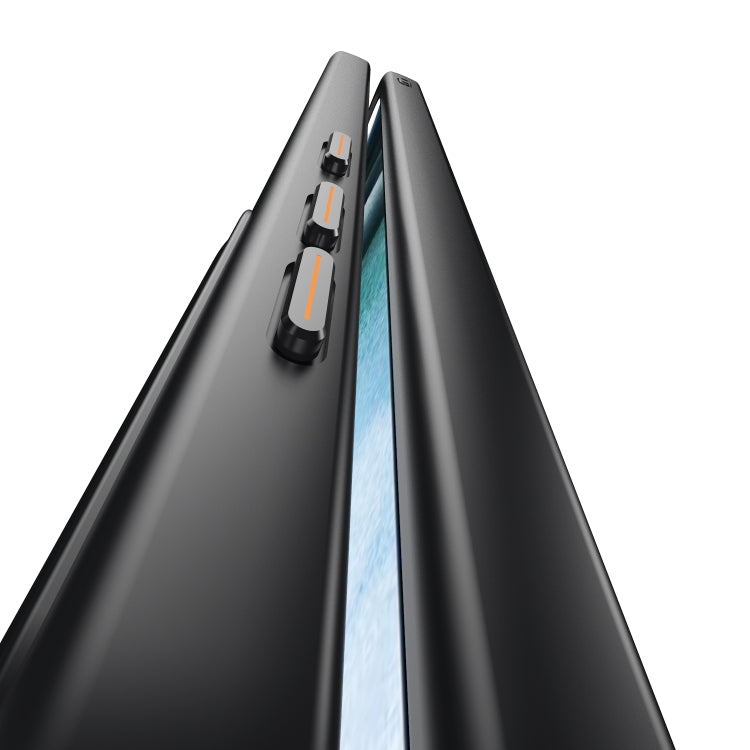 For Samsung Galaxy S25+ 5G MagSafe Kevlar Fiber Shockproof Phone Case(Black) by buy2fix