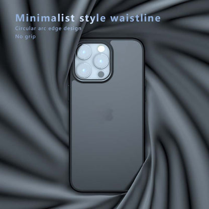 For iPhone 15 Armor PC Hybrid TPU Phone Case(Black) by buy2fix