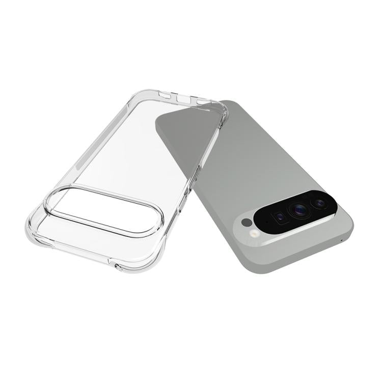For Google Pixel 10 Pro XL Shockproof Non-slip Thickening TPU Phone Case(Transparent) - Google Cases by buy2fix | Online Shopping UK | buy2fix