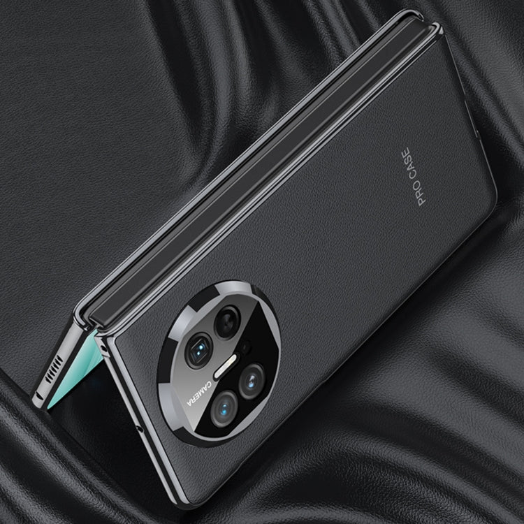 For Huawei Mate X5 GKK Leather Ultra-thin Electroplating Shockproof Phone Case(Green) by GKK