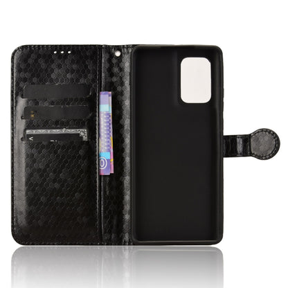 For Motorola Edge 5G 2024 Honeycomb Dot Texture Leather Phone Case(Black) - Motorola Cases by buy2fix | Online Shopping UK | buy2fix