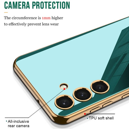 For Samsung Galaxy S24 5G GKK Electroplating TPU Full Coverage Phone Case(Green) - Galaxy S24 5G Cases by GKK | Online Shopping UK | buy2fix