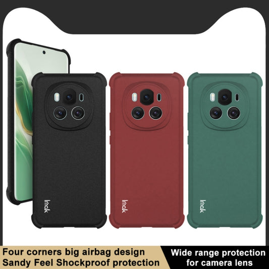 For Honor Magic6 5G imak Shockproof Airbag TPU Phone Case(Matte Green) by imak