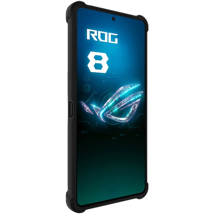 For Asus ROG Phone 8 / Phone 8 Pro imak Shockproof Airbag TPU Phone Case(Matte Black) - ASUS Cases by imak | Online Shopping UK | buy2fix