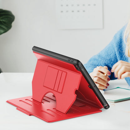 For iPad 10.2 2021 / 2020 / 10.5 Notebook Magnetic Leather Tablet Case(Red) - iPad 10.2 Cases by buy2fix | Online Shopping UK | buy2fix