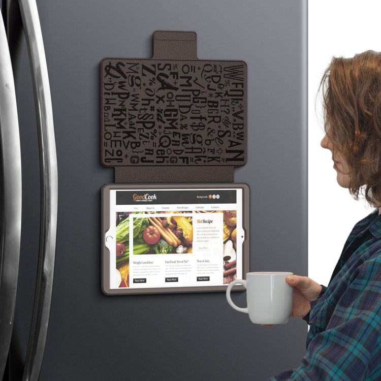 For iPad 10.2 2021 / 2020 / 10.5 Notebook Magnetic Leather Tablet Case(Brown) - iPad 10.2 Cases by buy2fix | Online Shopping UK | buy2fix