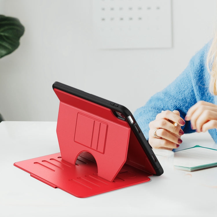 For iPad 2025 / 2022 Notebook Magnetic Leather Tablet Case(Red) - iPad 2025 / 2022 Cases by buy2fix | Online Shopping UK | buy2fix