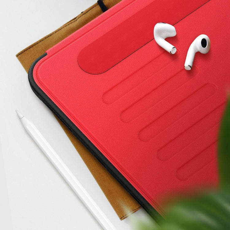 For iPad 2025 / 2022 Notebook Magnetic Leather Tablet Case(Red) - iPad 2025 / 2022 Cases by buy2fix | Online Shopping UK | buy2fix