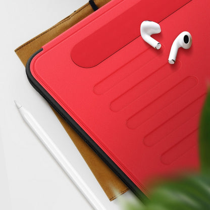 For iPad 2025 / 2022 Notebook Magnetic Leather Tablet Case(Red) - iPad 2025 / 2022 Cases by buy2fix | Online Shopping UK | buy2fix
