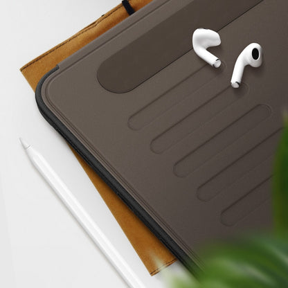 For iPad 2025 / 2022 Notebook Magnetic Leather Tablet Case(Brown) - iPad 2025 / 2022 Cases by buy2fix | Online Shopping UK | buy2fix