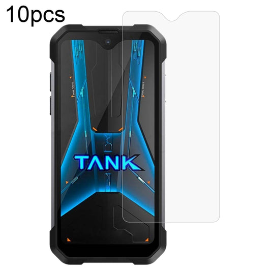 For Unihertz 8849 Tank Mini 1 10pcs 0.26mm 9H 2.5D Tempered Glass Film by buy2fix