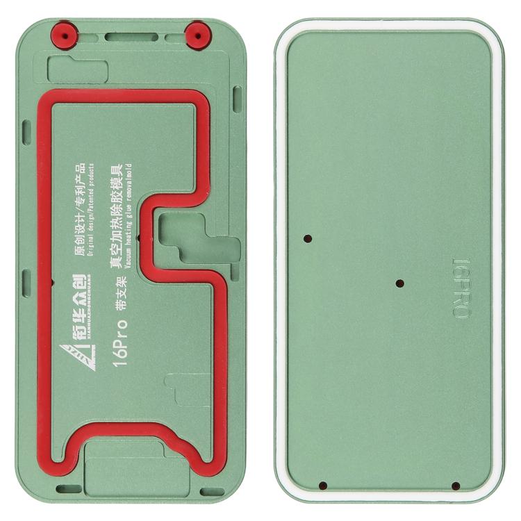 For iPhone 16 Pro LCD Screen Frame Vacuum Heating Glue Removal Mold with Holder - Mould by buy2fix | Online Shopping UK | buy2fix