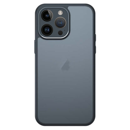 For iPhone 12 Pro Max Armor Precise Hole PC Hybrid TPU Phone Case(Black) by buy2fix
