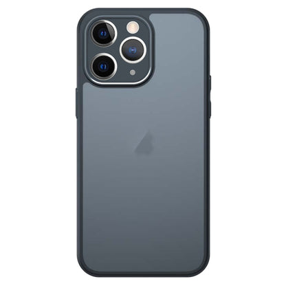 For iPhone 11 Pro Max Armor Precise Hole PC Hybrid TPU Phone Case(Black) by buy2fix