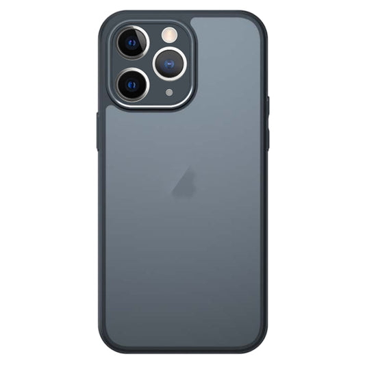 For iPhone 11 Pro Max Armor Precise Hole PC Hybrid TPU Phone Case(Black) by buy2fix